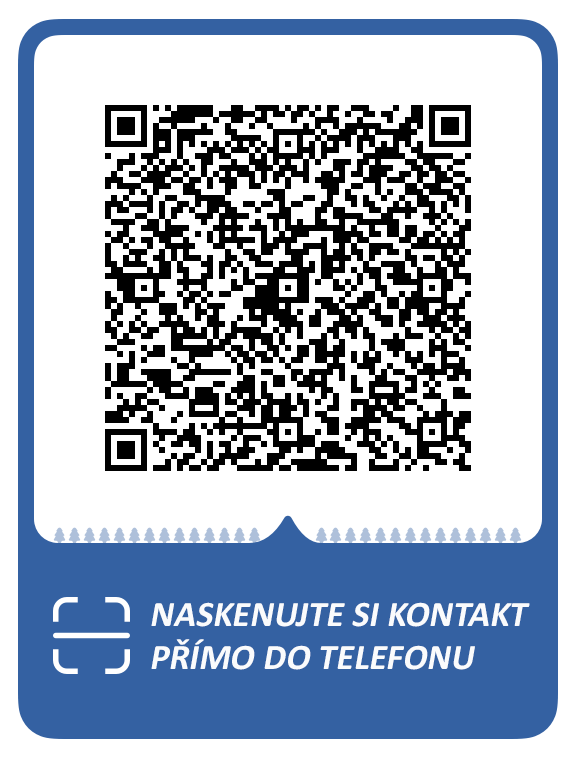 QR kód kontaktní údaje